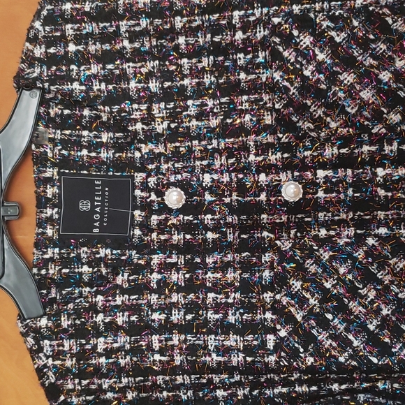 BAGATELLE Tweed Cropped Jacket, size M - Picture 8 of 16